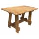 Деревянный стол 140x80 под старину из массива сосны Хутор