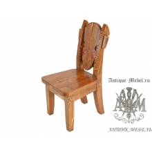 Деревянный стул под старину из массива сосны Франциск