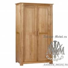 Шкаф для спальни из массива дерева натурального дуба №13