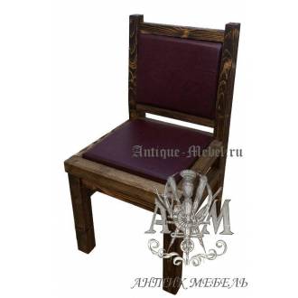 Деревянный стул из массива сосны Столовый