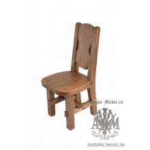 Деревянный стул под старину из массива сосны Рошфор