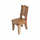 Деревянный стул под старину из массива сосны Атос